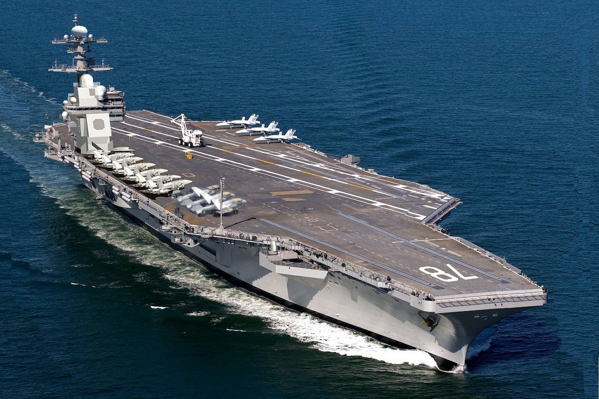 Tunguska USS Gerald Ford aircraft carrier 2